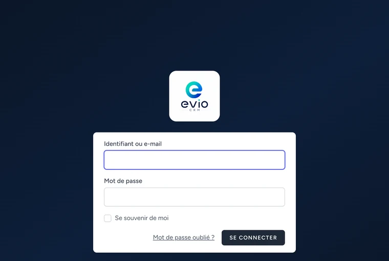 Aperçu du site EVIO